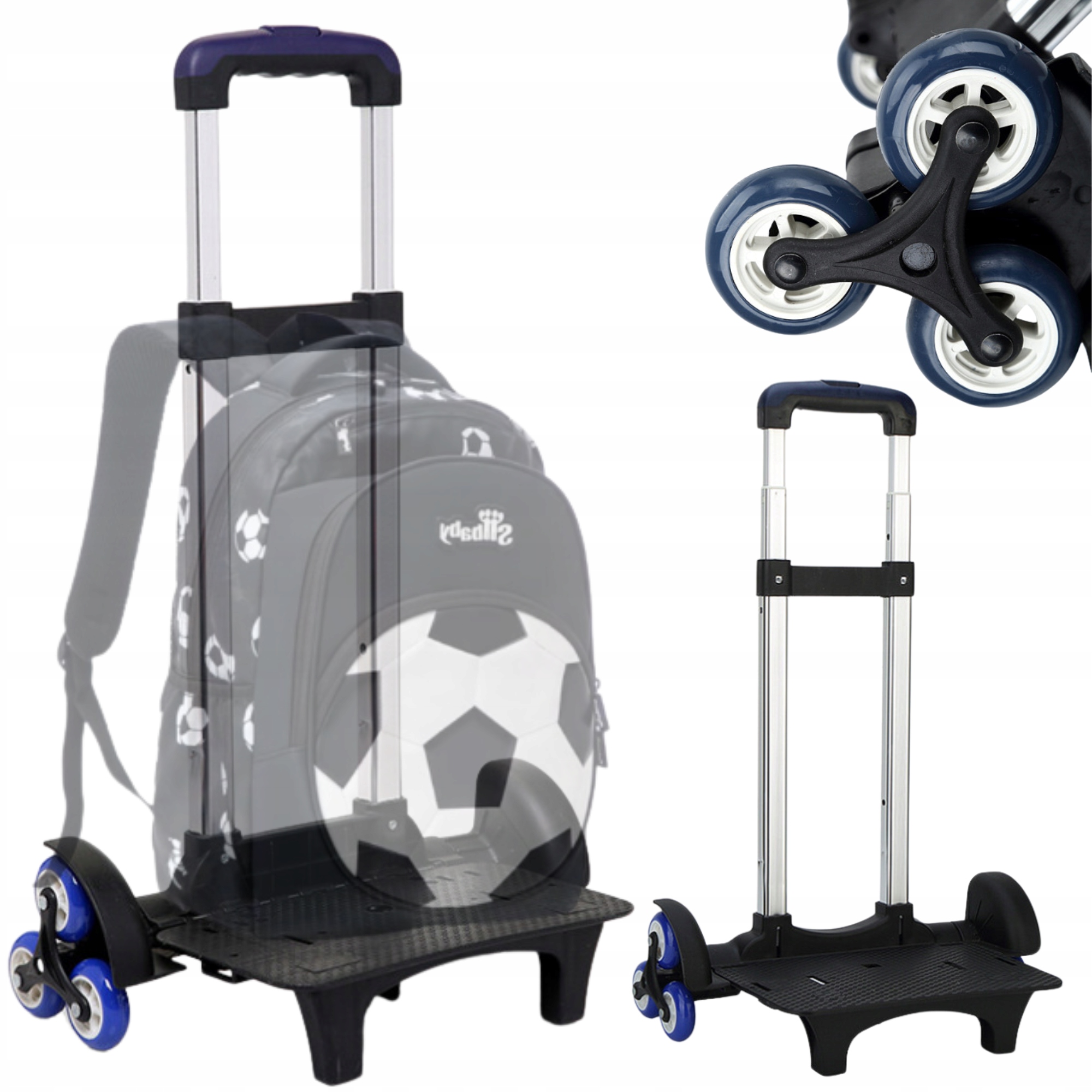 Stelaž na kolesách pre školské batohy - ľahké a ergonomické riešenie pre deti